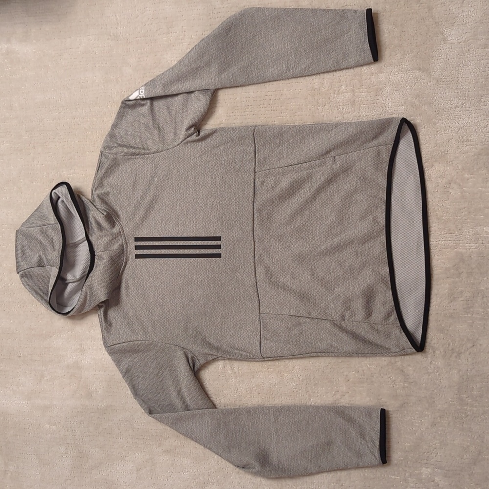Adidas Gray Climawarm Hoodie